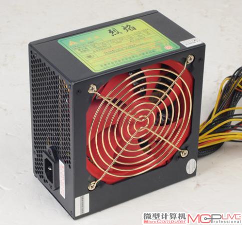 金河田劲霸ATX-S410烈焰版