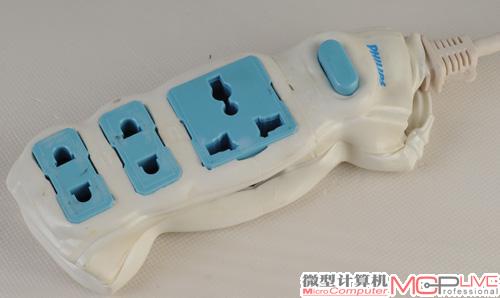 外壳变形严重影响使用