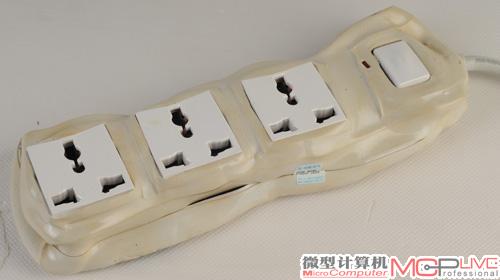 外壳材质不好导致变形严重