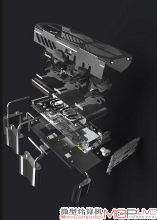 使用了豪华的8相核心供电设计，并采用了整合驱动IC的一体式MOSFET（安森美的PC5369）。