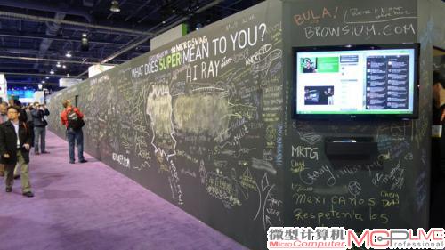 NVIDIA的涂鸦墙,什么对你来说是Super?其实我想去写个“睡觉睡到自然醒,数钱数到手抽筋”。不过显得太没格调了。 NVIDIA的涂鸦墙,什么对你来说是Super?其实我想去写个“睡觉睡到自然醒,数钱数到手抽筋”。不过显得太没格调了。