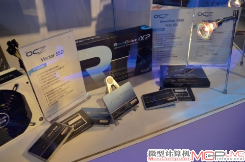 OCZ独家主控的Vector 、Vertex 450系列SSD与Fatal1ty 1000W电竞电源都是玩家游戏飙速首选。